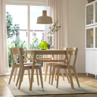 TIDTABELL Teppich flach gewebt, beige, 170x240 cm