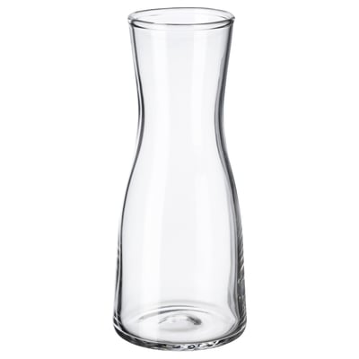 TIDVATTEN Vase, Klarglas, 14 cm