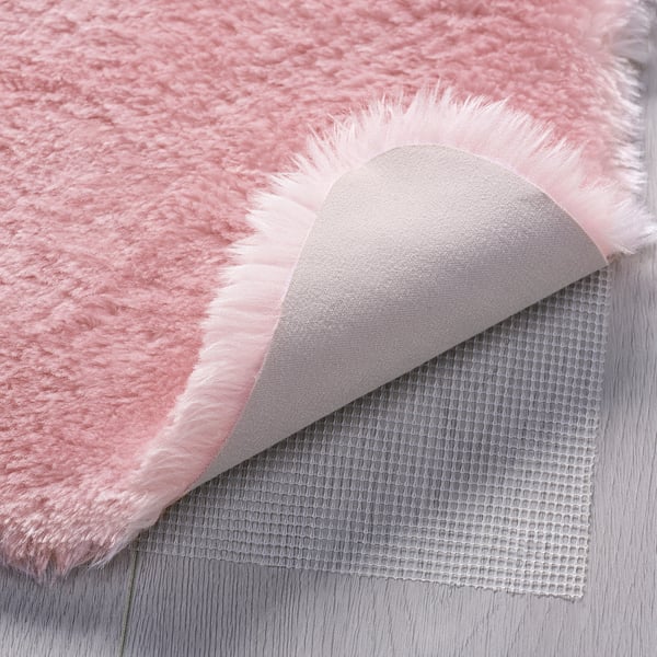 TOFTLUND Teppich, rosa, 55x85 cm