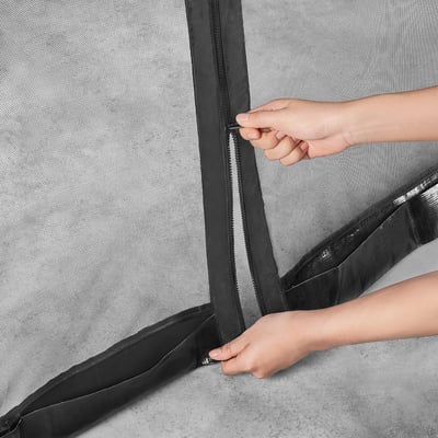 TORPÖN Netz, schwarz, 900 cm