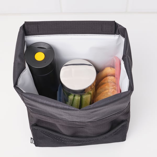 UNDERSÖKA Reise-Isolierbecher, schwarz, 0.4 l