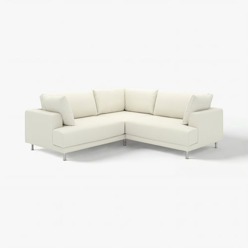 UPPÅKRA Modulecksofa 3-sitzig, Axvall elfenbeinweiß
