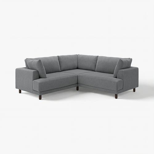 UPPÅKRA Modulecksofa 3-sitzig, Johanneshov dunkelgrau
