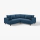 UPPÅKRA Modulecksofa 3-sitzig, Samsala dunkelblau