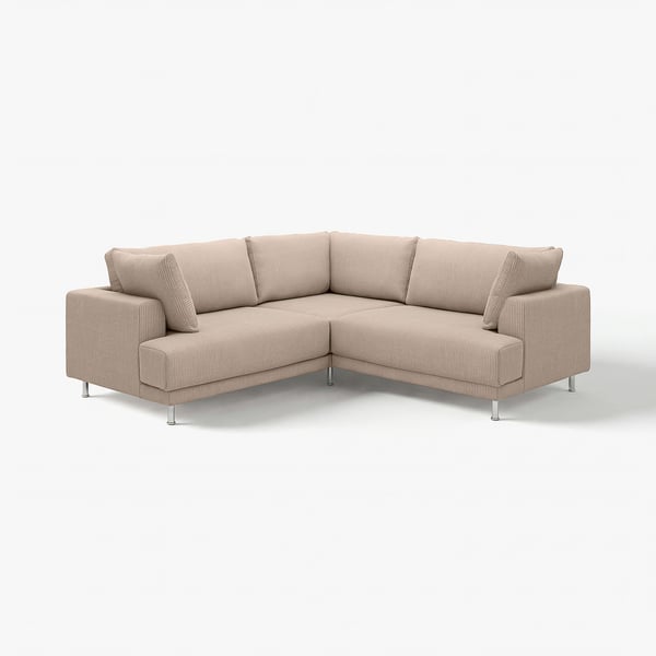 UPPÅKRA Modulecksofa 3-sitzig, Samsala graubeige