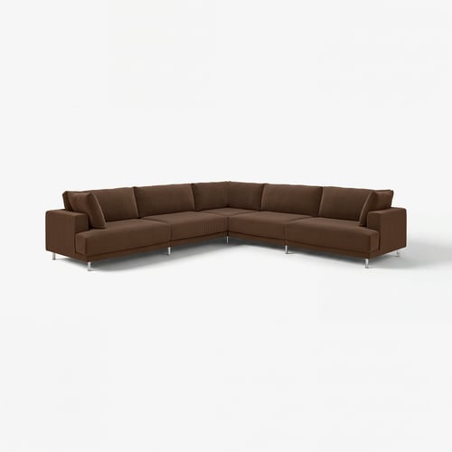 UPPÅKRA Modulecksofa 6-sitzig, Samsala dunkelbraun