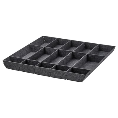 UPPDATERA Einsatz verstellbar, grau, 60 cm