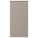 UPPLÖV Tür, mattiert dunkelbeige, 40x80 cm