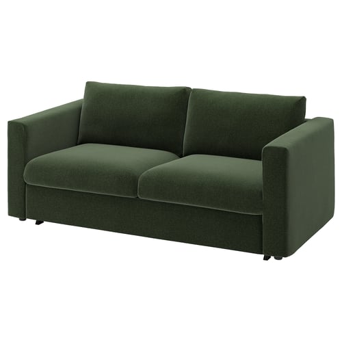 VIMLE 2er-Bettsofa, Johanneshov dunkelgrün