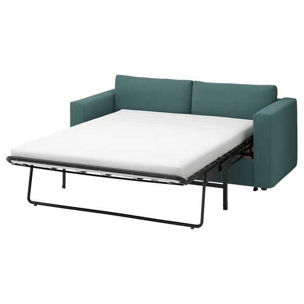 VIMLE 2er-Bettsofa, Kelinge grautürkis