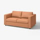 VIMLE 2er-Sofa, Grann/Bomstad goldbraun