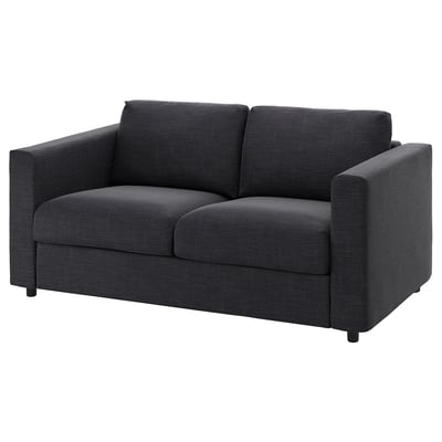 VIMLE 2er-Sofa, Hillared anthrazit