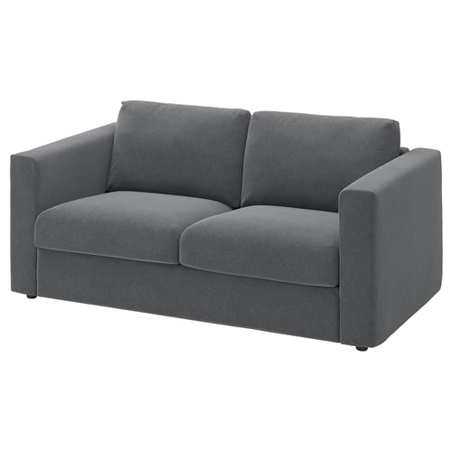 VIMLE 2er-Sofa, Johanneshov dunkelgrau
