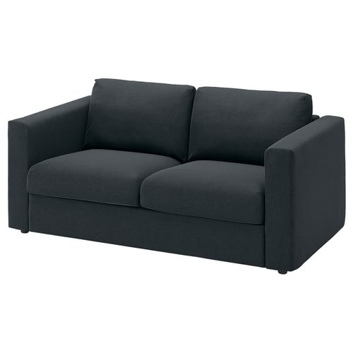VIMLE 2er-Sofa, Knäbäck anthrazit