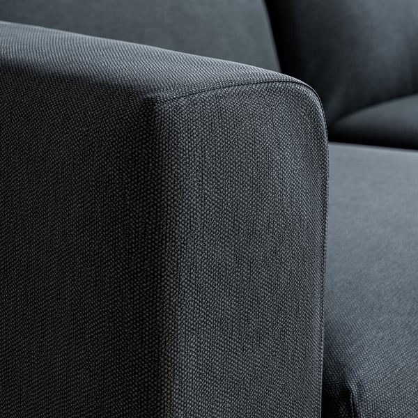 VIMLE 2er-Sofa, Knäbäck anthrazit