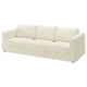 VIMLE 3er-Sofa, Johanneshov elfenbeinweiß