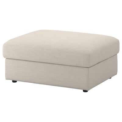 VIMLE Hocker mit Aufbewahrung, Gunnared beige