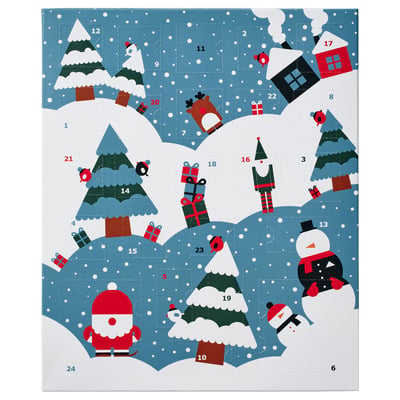 VINTERSAGA Adventskalender, 256 g