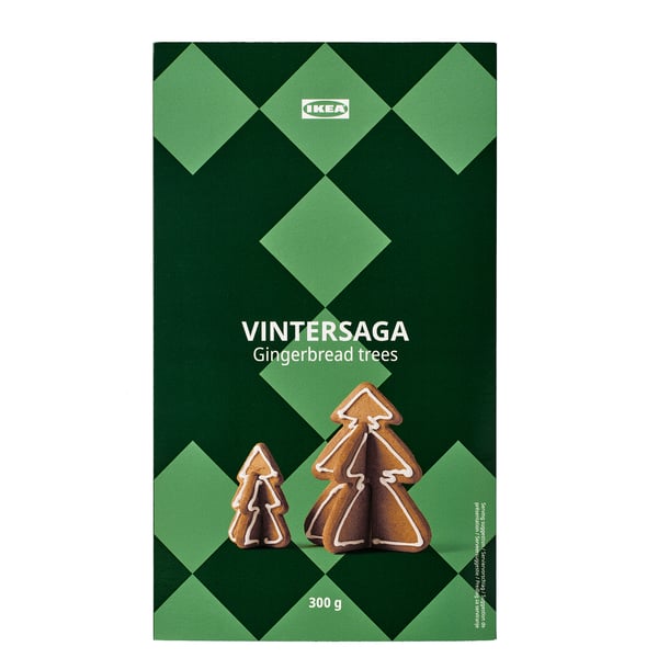 VINTERSAGA Pfefferkuchenbäume, 300 g