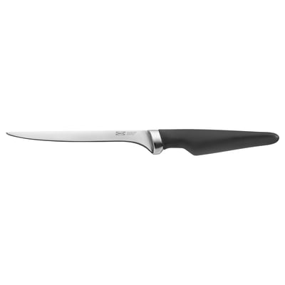 VÖRDA Filetiermesser, schwarz, 17 cm