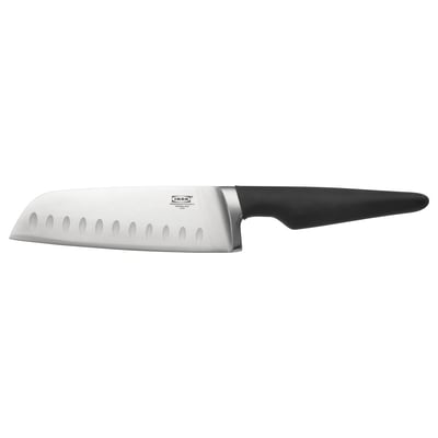 VÖRDA Santoku-Messer, schwarz, 16 cm