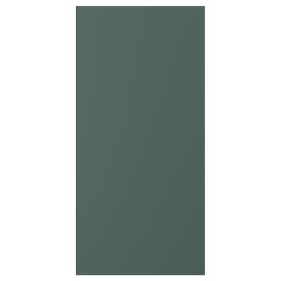 ASPUDDEN Cover panel, dark grey-green, 39x81 cm