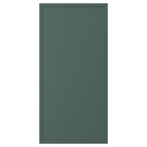ASPUDDEN Decorative cover panel, dark grey-green, 39x80 cm