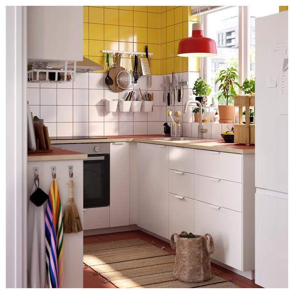 EKBACKEN Custom made worktop, terracotta effect/laminate, 30-45x2.8 cm