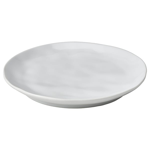 FORELLTETRA Side plate, white, 19 cm