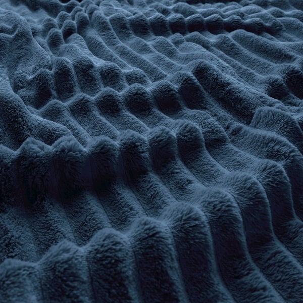 GULLSTRÅLE Bedspread, dark blue, 150x250 cm
