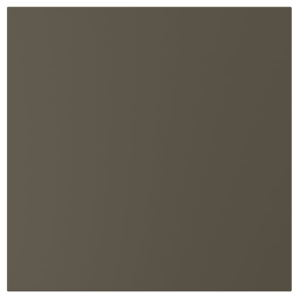 HAVSTORP dark brown wooden panel, rectangular, smooth surface, simple design.