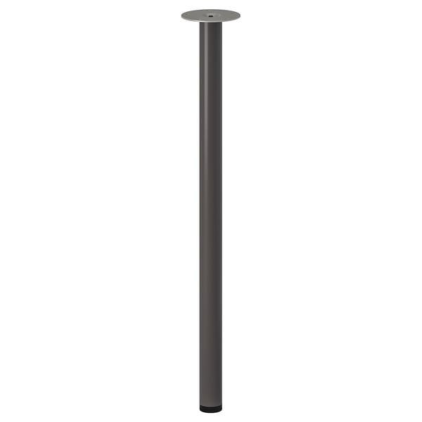 LINNMON / ADILS Table, dark grey, 100x45 cm