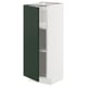 METOD kitchen unit, white & dark green, adjustable shelves, modern design.