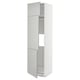METOD tall white kitchen cabinet, clean design.