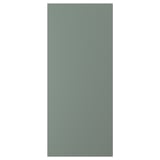 NICKEBO cabinet - grey-green, minimalist, smooth particle board