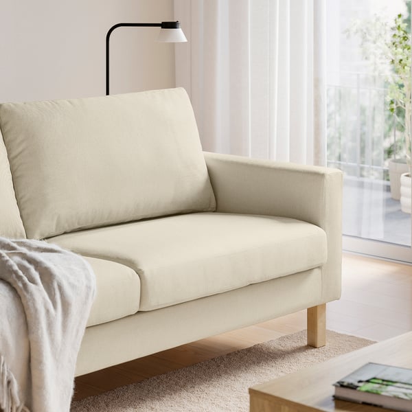 SALTSJÖBADEN 2-seat sofa, Fridtuna light beige