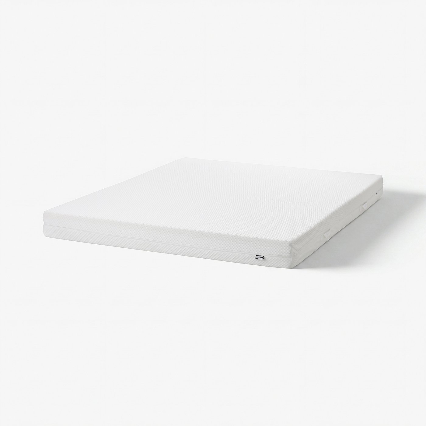 ÅBYGDA Matelas en mousse, mi-ferme/blanc, 140x200 cm