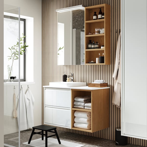 ÄNGSJÖN / BACKSJÖN Meuble lavabo/vasque