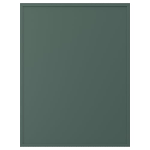 ASPUDDEN Panneau de finition décoratif, gris-vert foncé, 62x80 cm