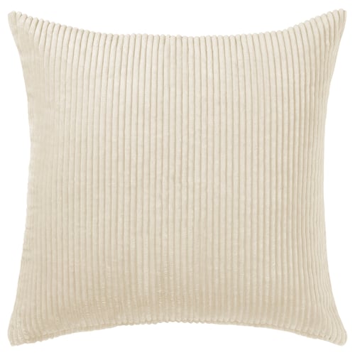 ÅSVEIG Housse de coussin, beige clair, 50x50 cm
