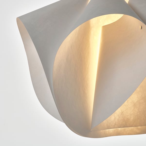 BÄCKNATE Abat-jour suspension, blanc, 50 cm
