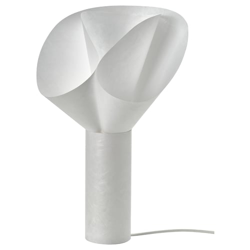 BÄCKNATE Lampe de table, blanc, 50 cm