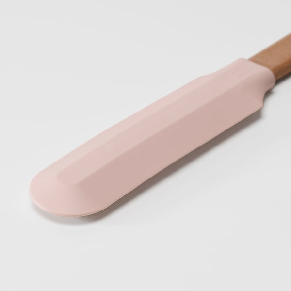 BAKTIDER Ustensiles de cuisine, 4 pièces, bois/rose pâle