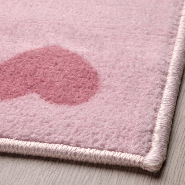 BARNDRÖM Tapis, rose, 133x160 cm