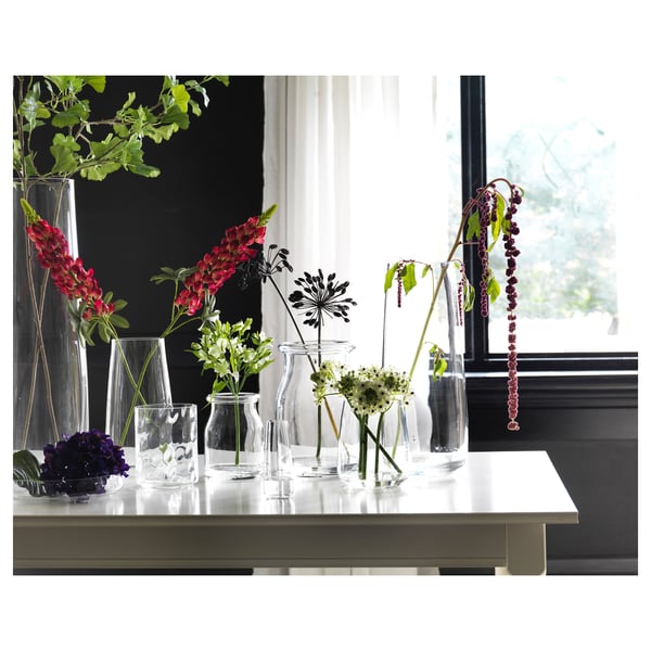 BERÄKNA Coupe, verre transparent, 26 cm