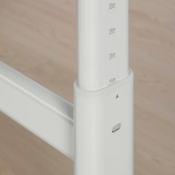 BERGLÄRKA Bureau, blanc/inclinable, 120x70 cm
