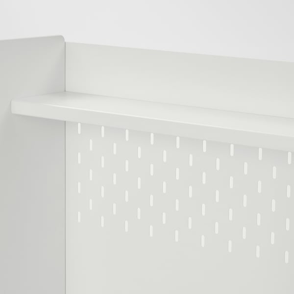 BERGLÄRKA Bureau, blanc/inclinable, 120x70 cm