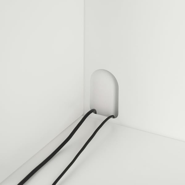 BERGLÄRKA Bureau, blanc/inclinable, 120x70 cm