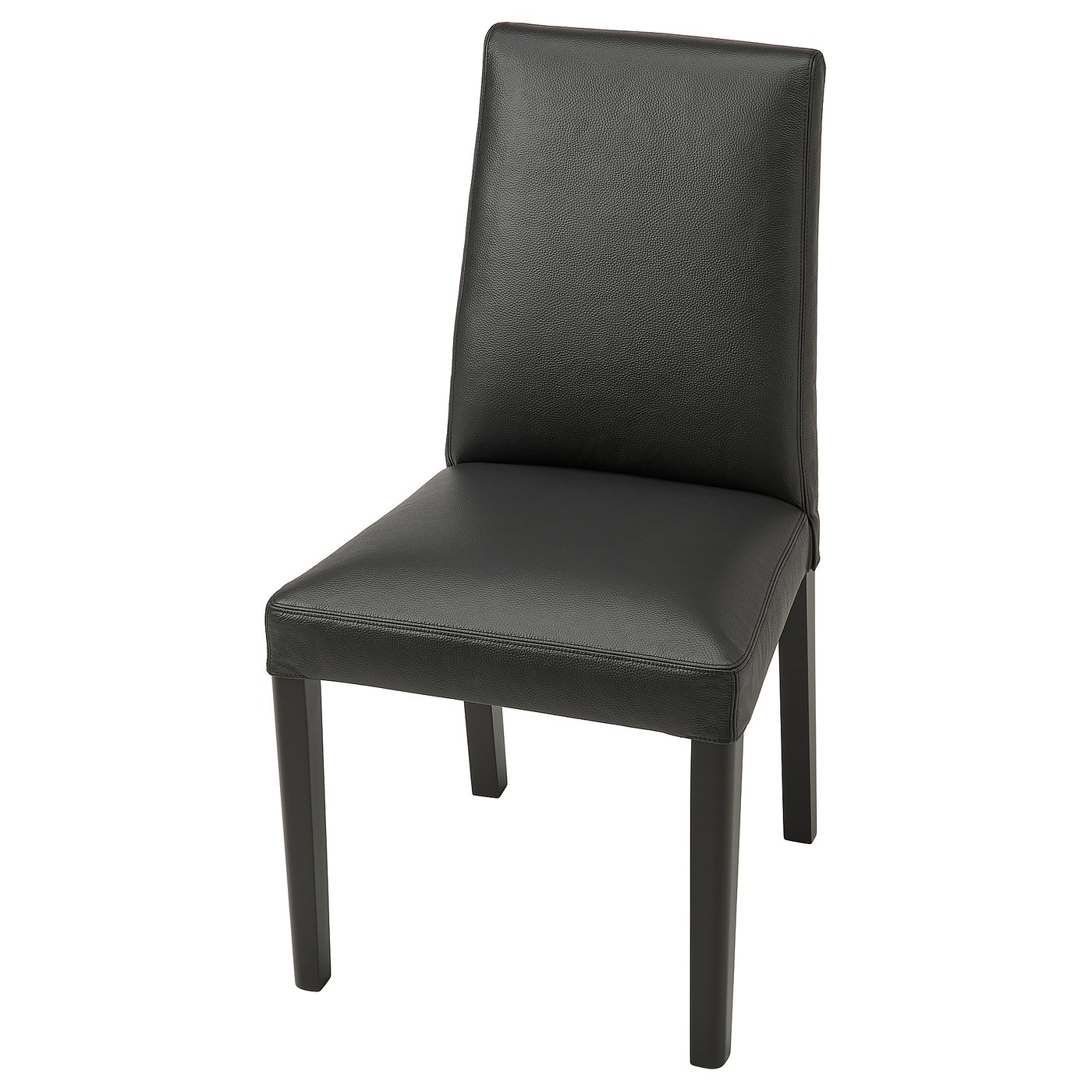 BERGMUND Chaise, noir/Glose noir