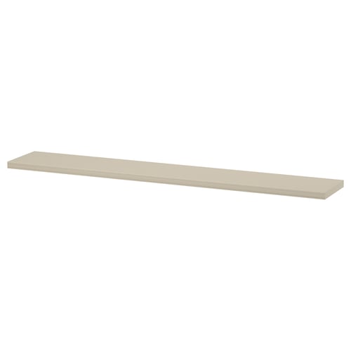BERGSHULT Tablette, gris-beige, 120x20 cm